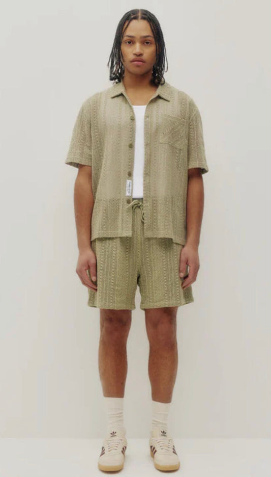 KUWALLA CROCHET BOX SHIRT