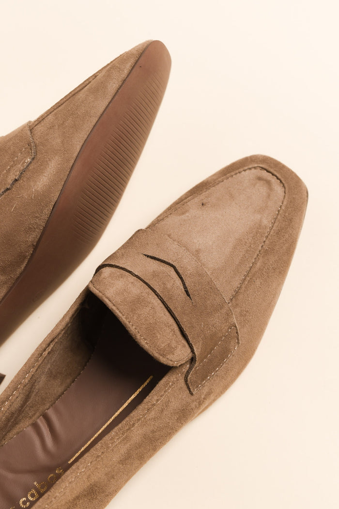 Landelle Tan Suede Loafer
