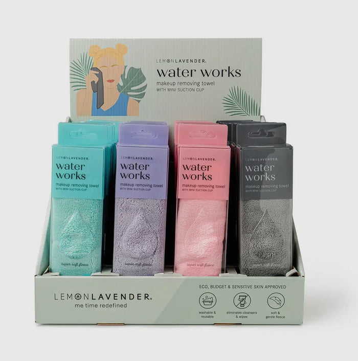 Lemon Lavender Water Works Make-Up Removing Towel