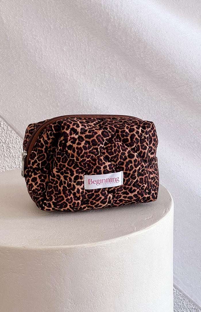 Leopard Makeup Bag