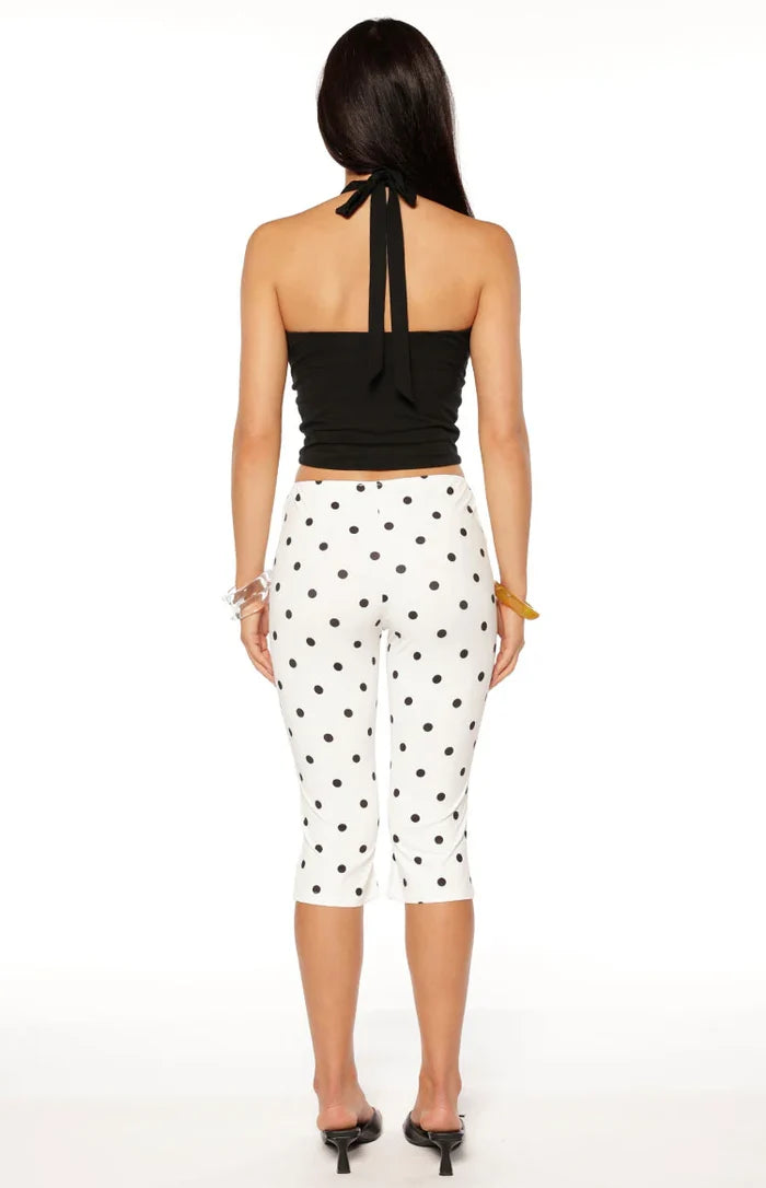 Lioness Starlet Capri Cream Polka