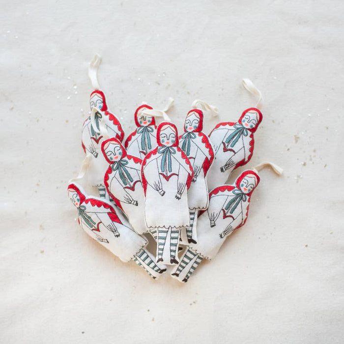 Little Red - Cotton & Lavender filled Ornament, Scented