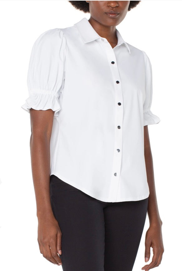 LIVERPOOL SNAP FRONT KNIT SHIRT