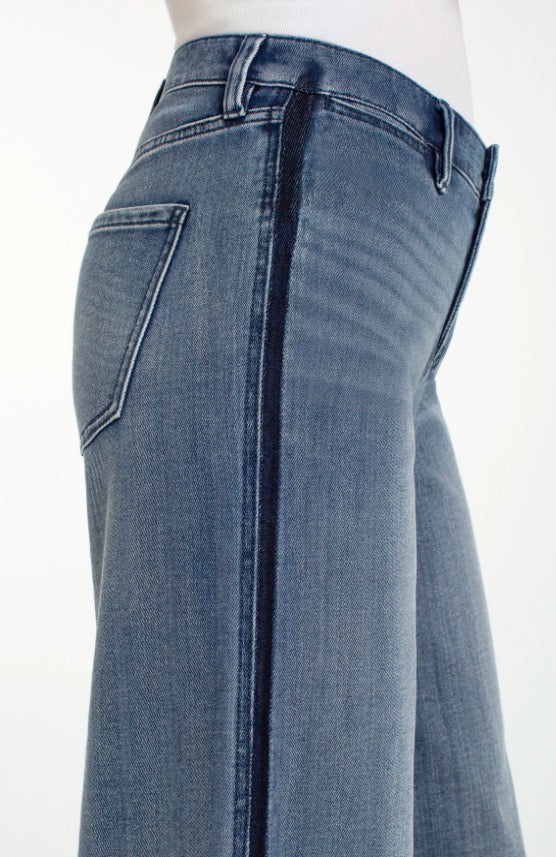 LIVERPOOL Super Stride Wide Leg With Shadow Cuff-Reflection