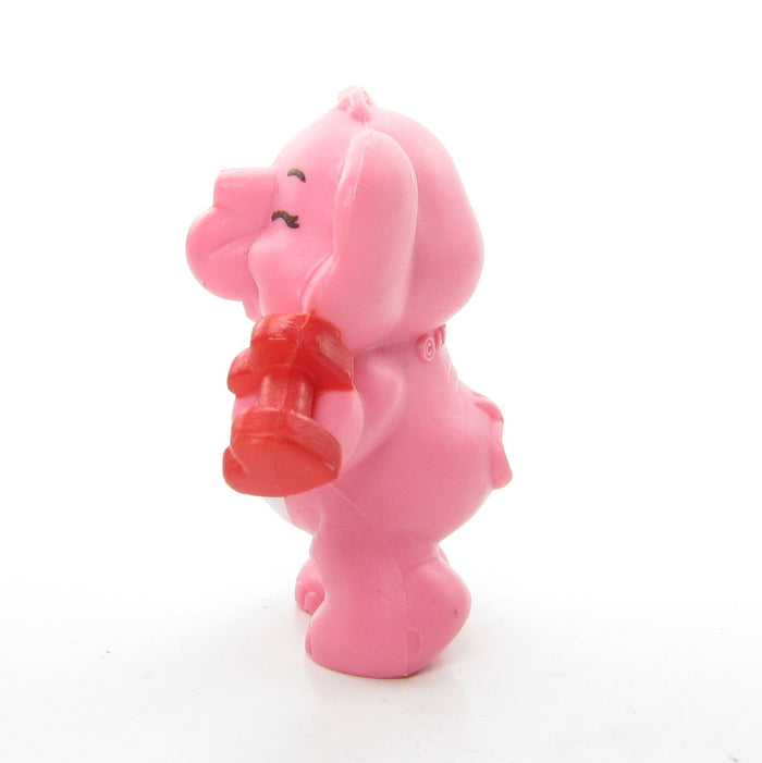Lotsa Heart Elephant Lifting Weights Care Bears miniature figurine