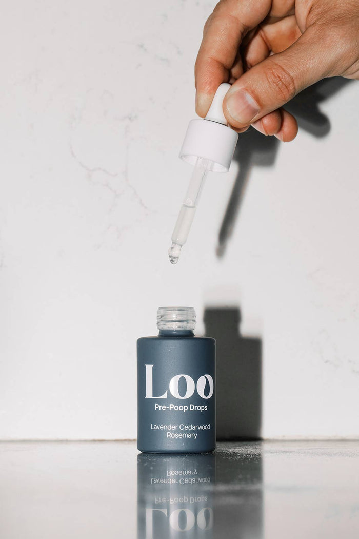 Loui Pre-Poop Toilet Drops — Lavender Cedarwood Rosemary
