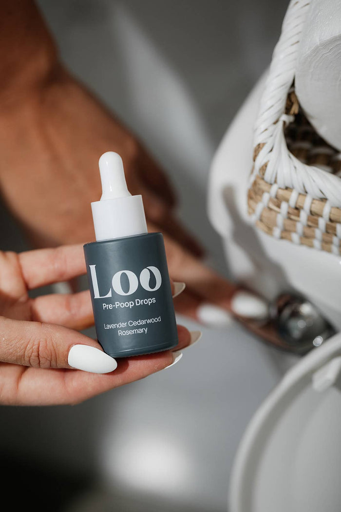 Loui Pre-Poop Toilet Drops — Lavender Cedarwood Rosemary