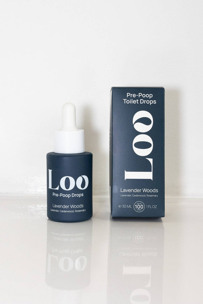 Loui Pre-Poop Toilet Drops — Lavender Cedarwood Rosemary