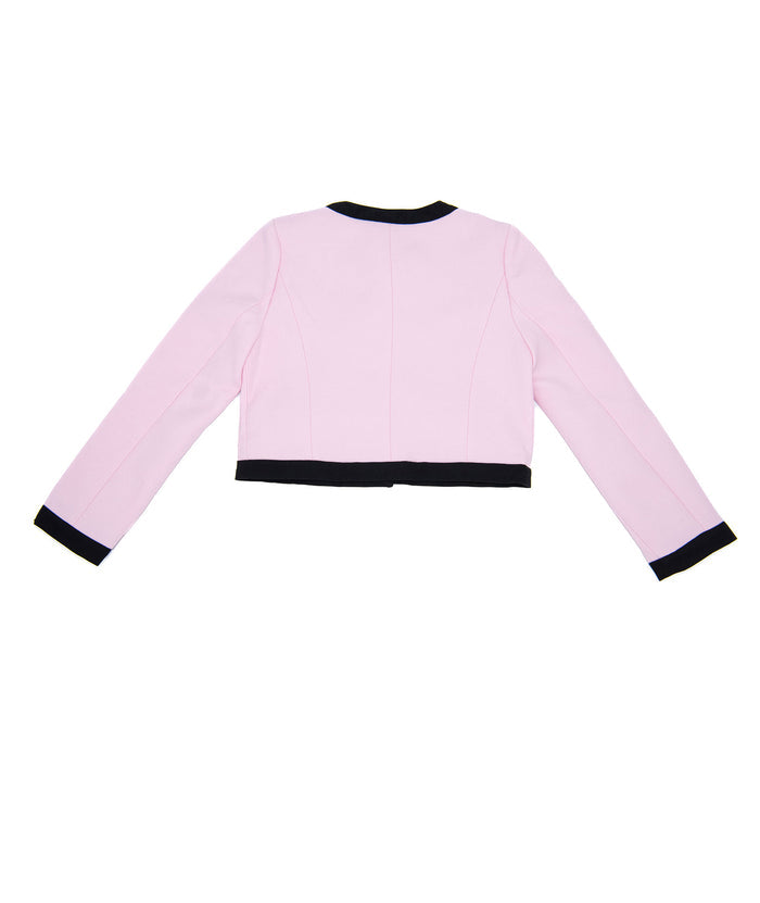Love Shack Fancy Girls Palomina Jacket Ballet Pink Distressed/seasonal girls Love Shack Fancy
