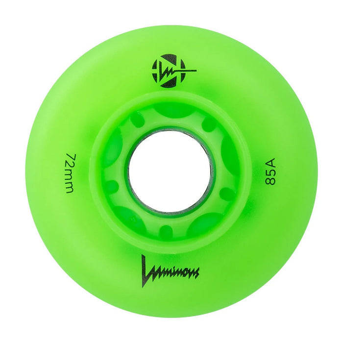 Luminous Inline LED Wheels 72mm