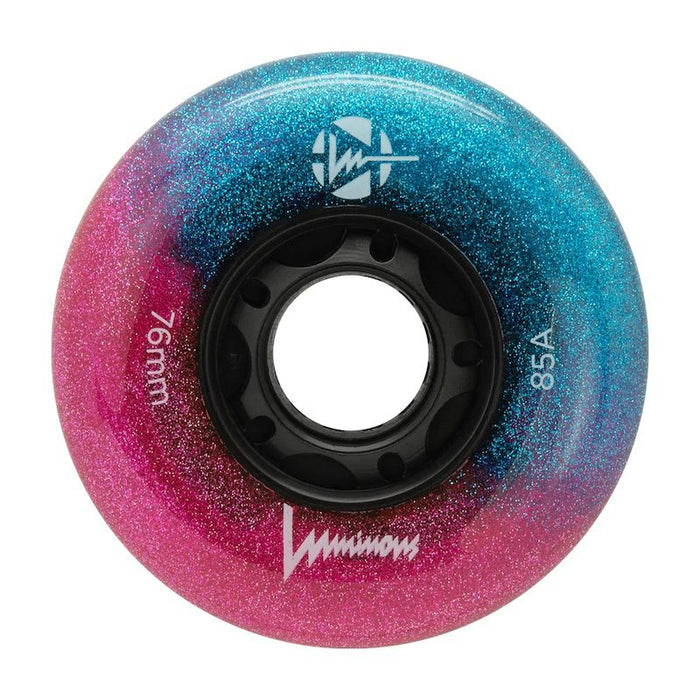 Luminous Inline LED Wheels 76mm