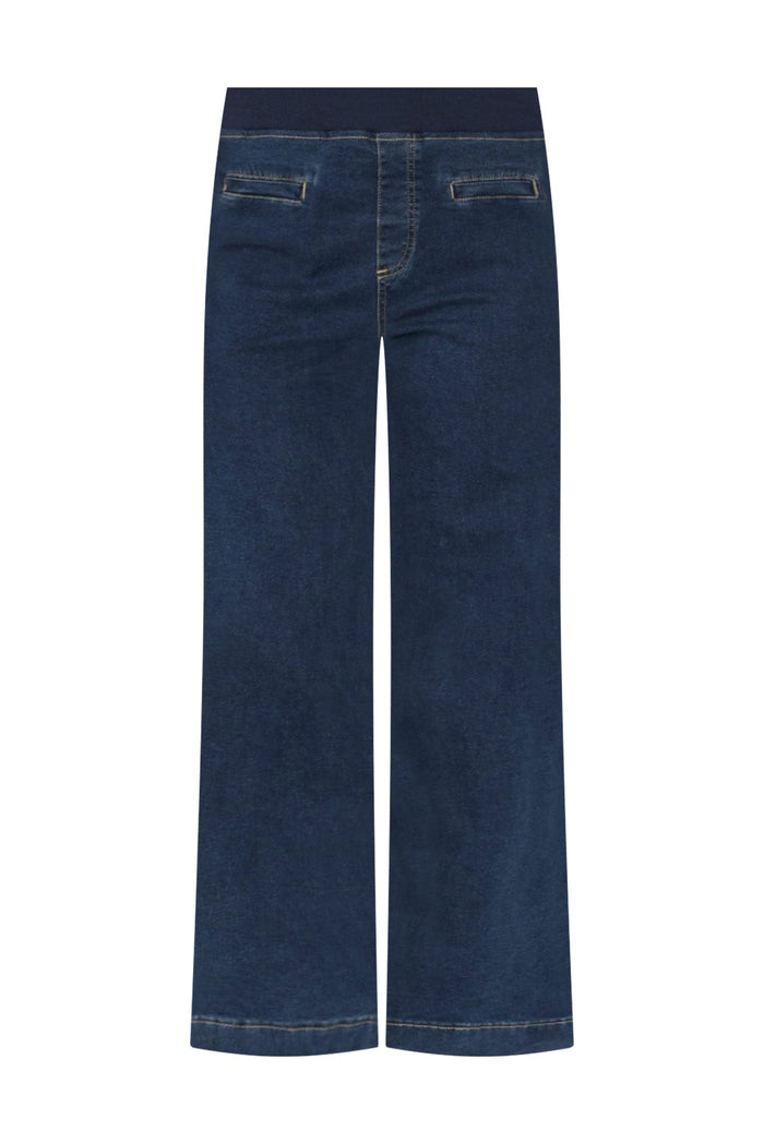 Maddy Dark Blue Straight Leg Jeans,ghost-mani