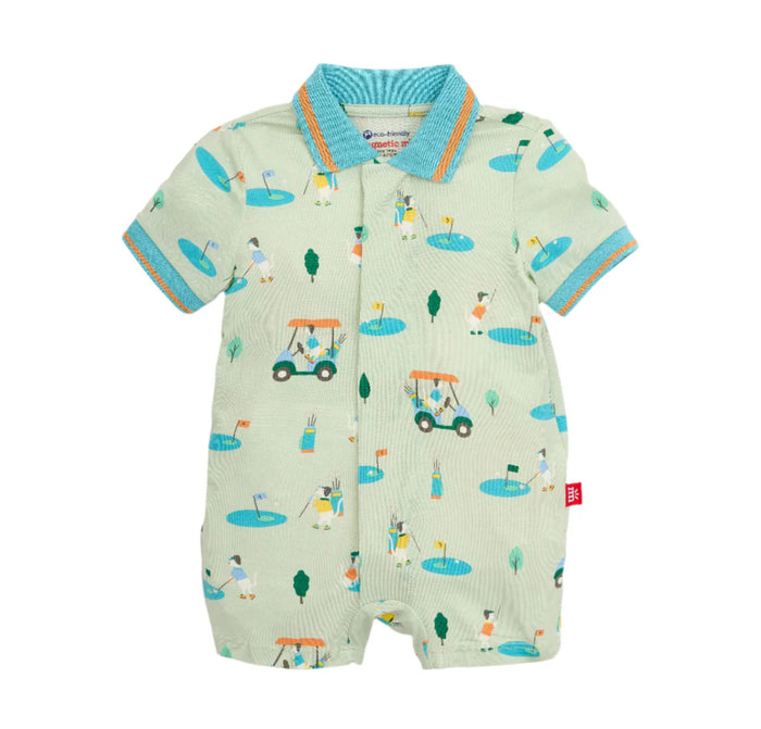 Magnetic Me Fairway Fetch Modal Romper