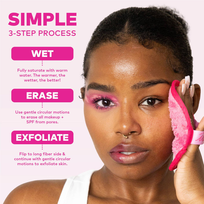 MAKE UP ERASER Original Pink MakeUp Eraser PRO