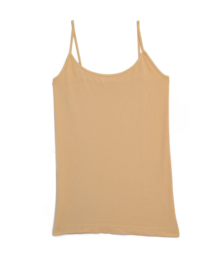 Malibu Sugar Full Cami Womens Casual Tops Malibu Sugar Nude One Size Fits Most (Y/10-Y/14)