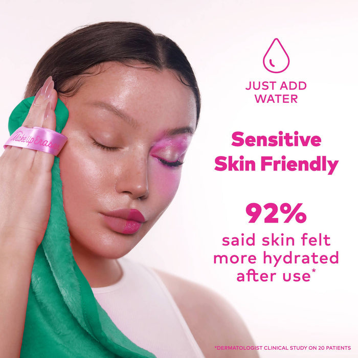 MANE UP ERASER Green PRO | 100% Recycled MakeUp Eraser