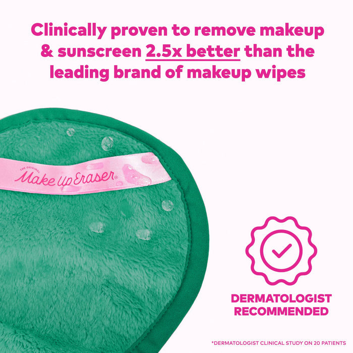 MANE UP ERASER Green PRO | 100% Recycled MakeUp Eraser