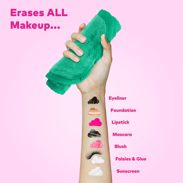 MANE UP ERASER Green PRO | 100% Recycled MakeUp Eraser