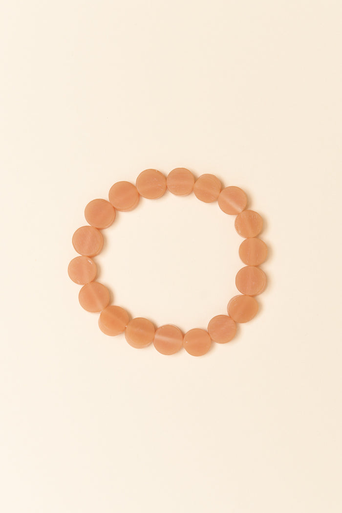 Mari Tan Resin Beaded Bracelet