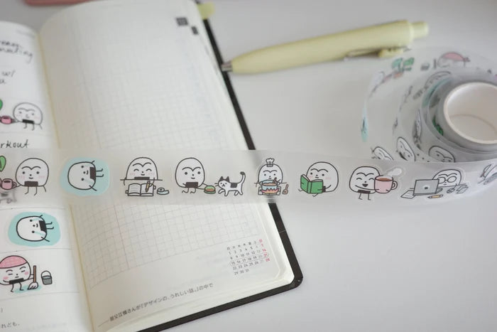 Megan Wang: Life of Onigiri Sticker Roll