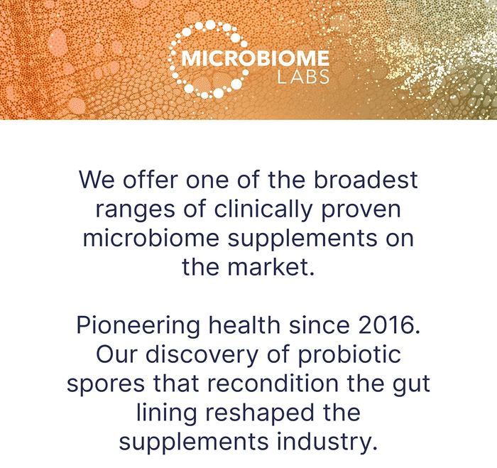 Microbiome Labs SereneSkin - Oral Probiotic Skincare Capsules