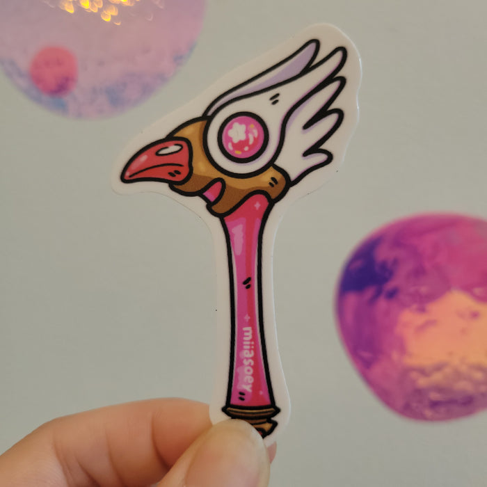 Sakura Bird Head Wand