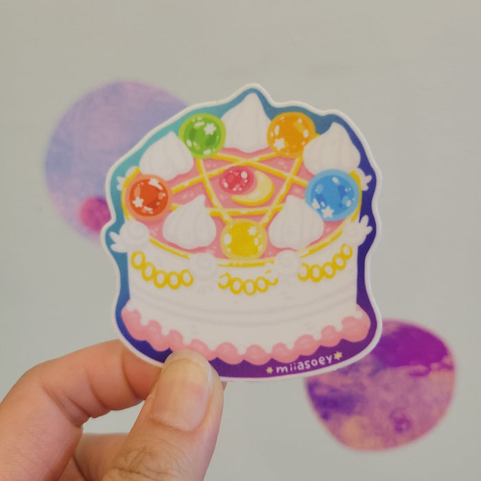 Crystal Star Cake