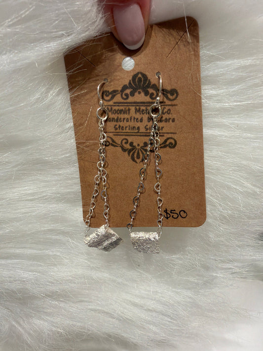 MOONLIT METALS SISTERS PATTERN EARRINGS
