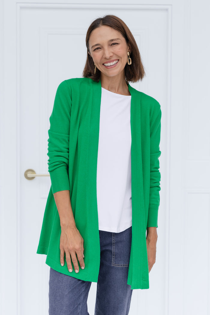 Morocco Green Knit Cardigan,Lifestyle