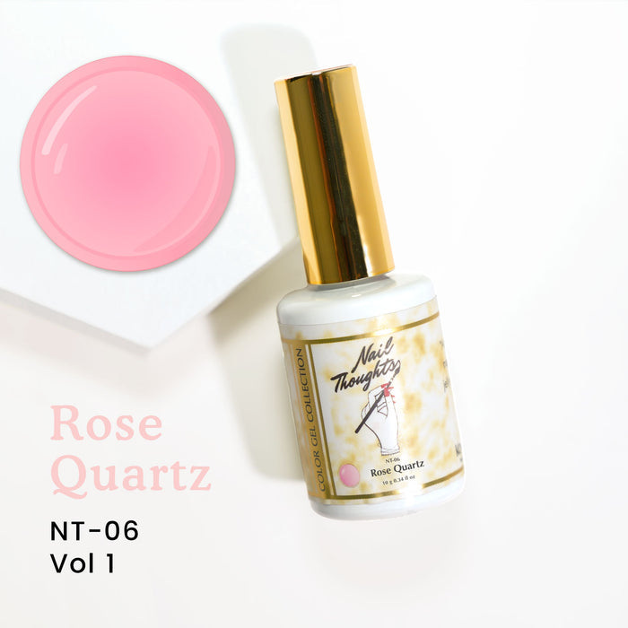 Nail thoughts NT-06 Rose Quartz NT Color Bottle Nail Thoughts