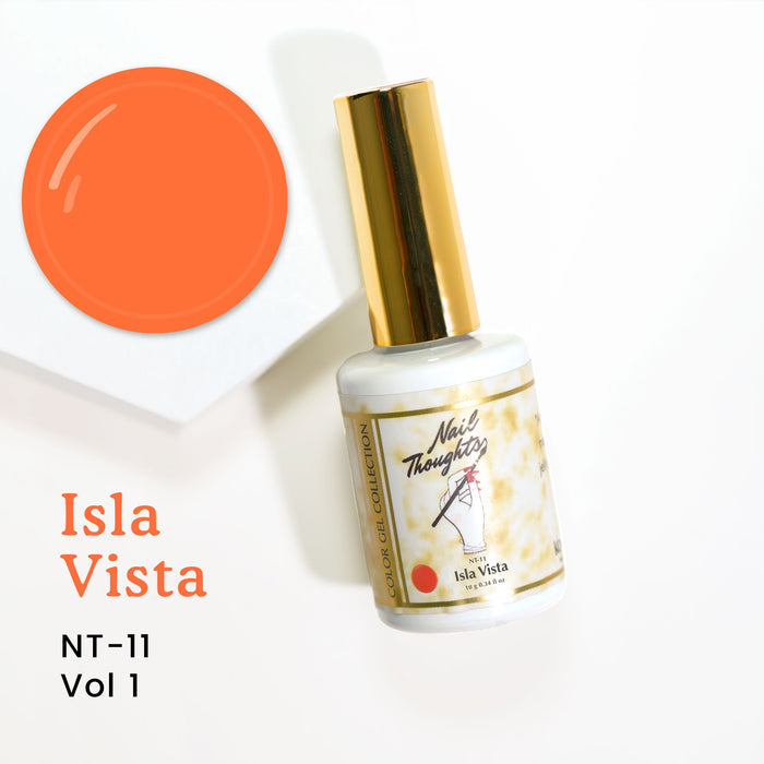 Nail thoughts NT-11 Isla Vista NT Color Bottle Nail Thoughts