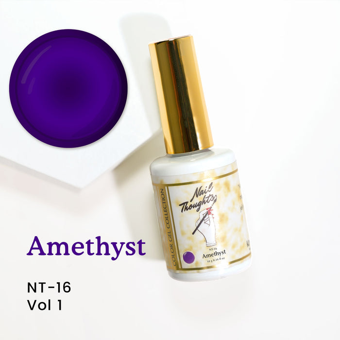 Nail thoughts NT-16 Amethyst NT Color Bottle Nail Thoughts