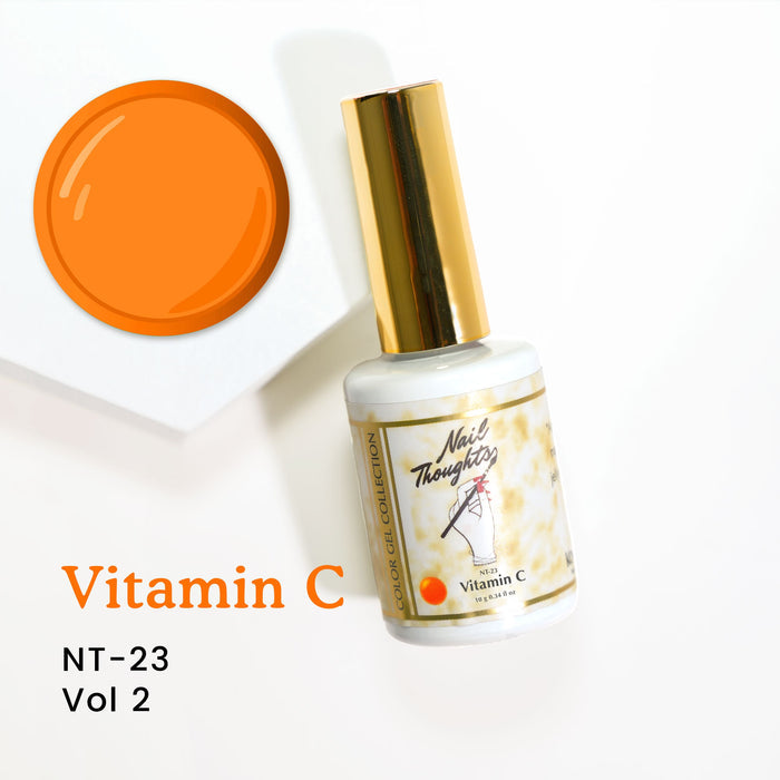 Nail thoughts NT-23 Vitamin C NT Color Bottle Nail Thoughts