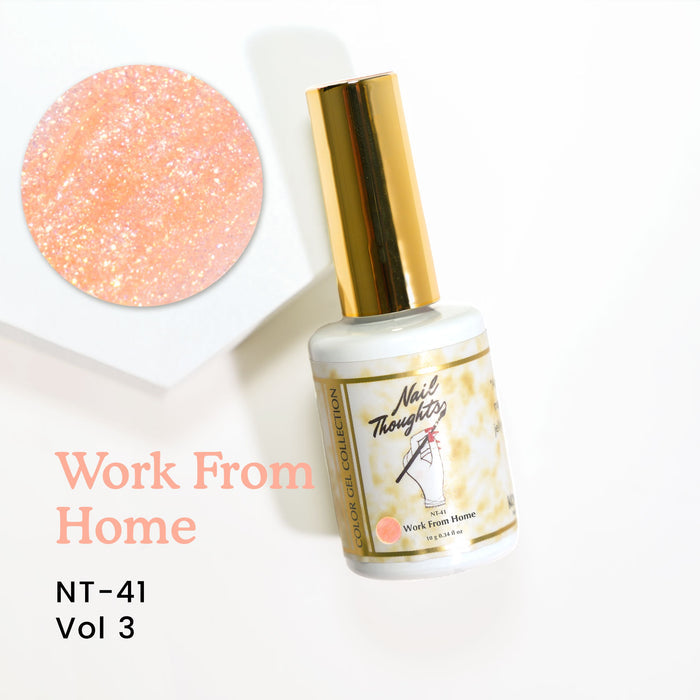 Nail thoughts NT-41 Work from home NT Color Bottle Nail Thoughts