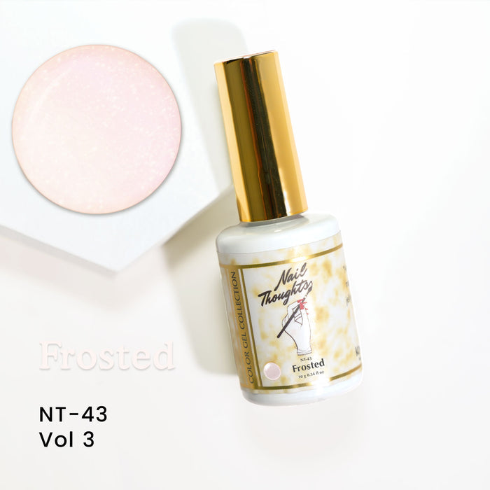 Nail thoughts NT-43 Frosted NT Color Bottle Nail Thoughts