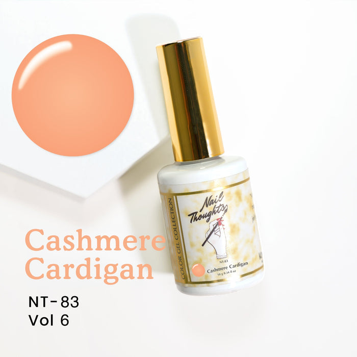 Nail thoughts NT-83 Cashmere Cardigan NT Color Bottle Nail Thoughts