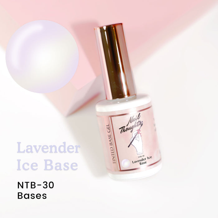 Nail thoughts NTB-30 Lavender Ice Base NTB Base Nail Thoughts