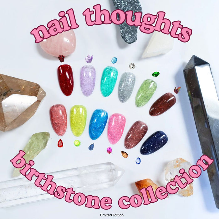 Nail thoughts NTF-01 Garnet Flash NT Color Bottle Nail Thoughts