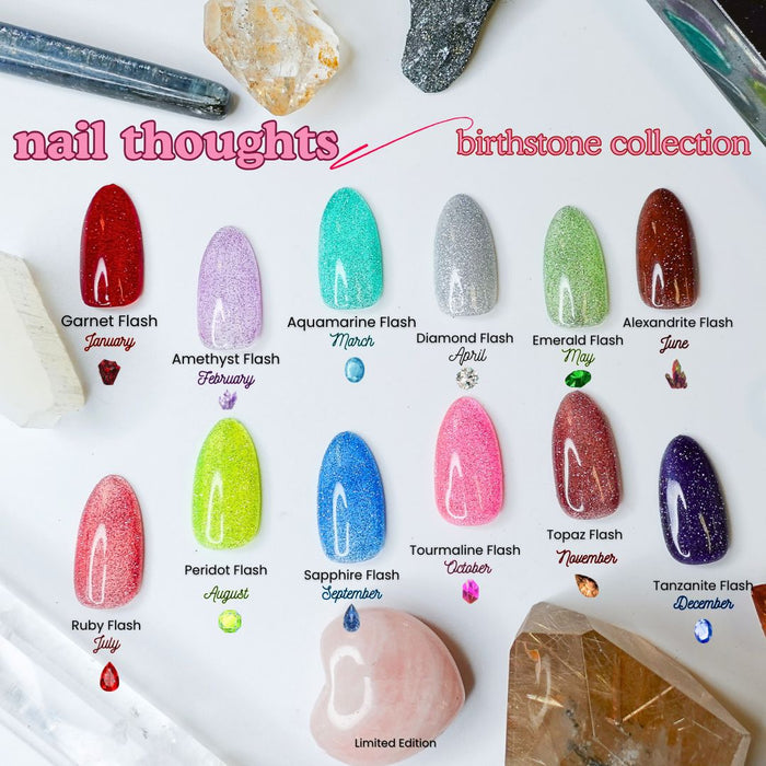 Nail thoughts NTF-03 Aquamarine Flash NT Color Bottle Nail Thoughts