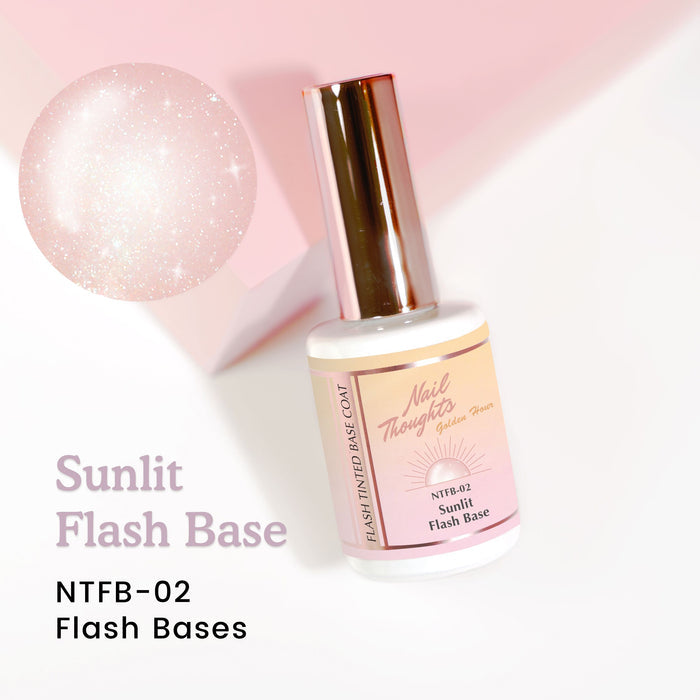 Nail thoughts NTFB-02 Sunlit Flash Base NTB Base Nail Thoughts