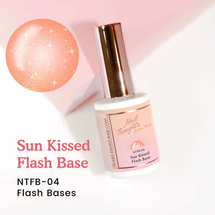 Nail thoughts NTFB-04 Sun Kissed Flash Base NTB Base Nail Thoughts