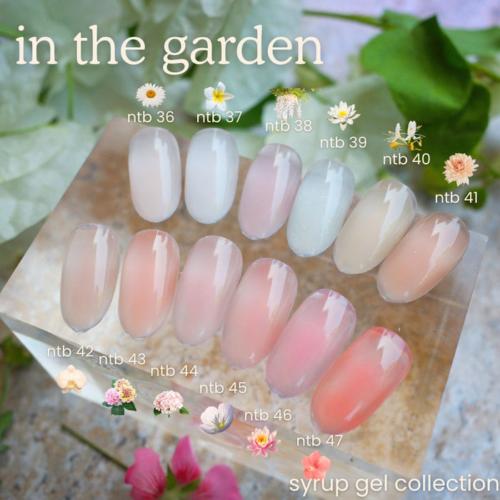 Nail thoughts POT NTB-38 Wisteria Syrup Base 8g NTB Base Nail Thoughts