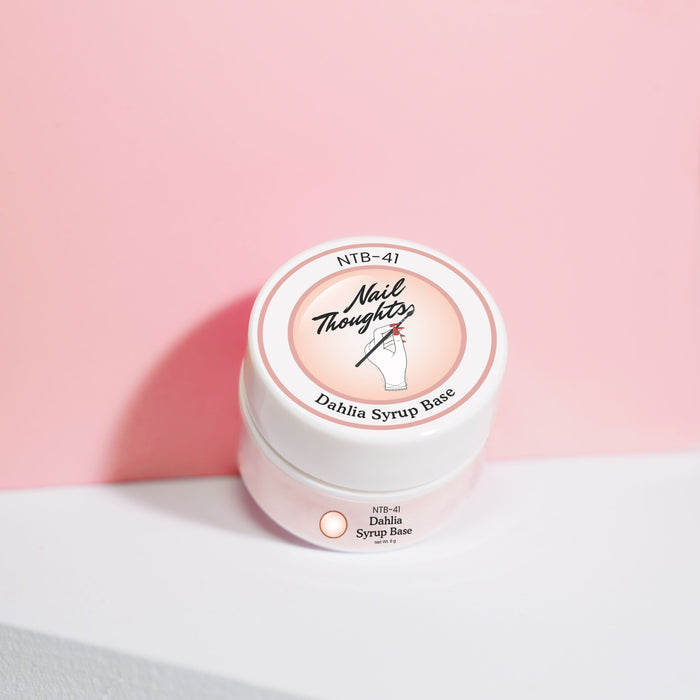 Nail thoughts POT NTB-41 Dahlia Syrup Base 8g NTB Base Nail Thoughts