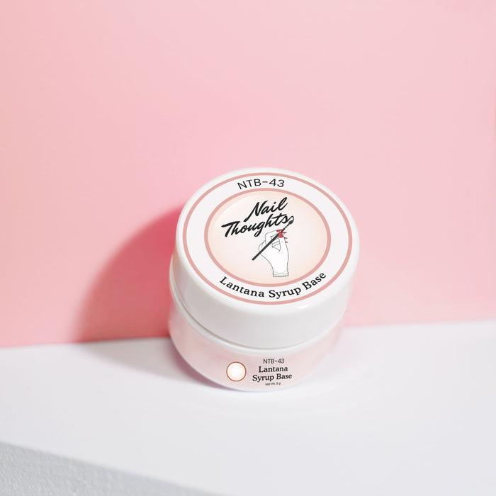 Nail thoughts POT NTB-43 Lantana Syrup Base 8g NTB Base Nail Thoughts