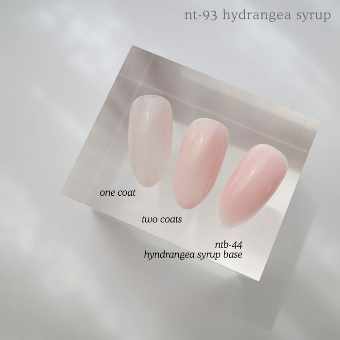Nail thoughts POT NTB-44 Hydrangea Syrup Base 8g NTB Base Nail Thoughts