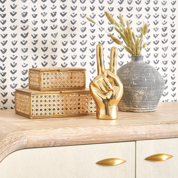 Natural Cane Wicker Decor Box