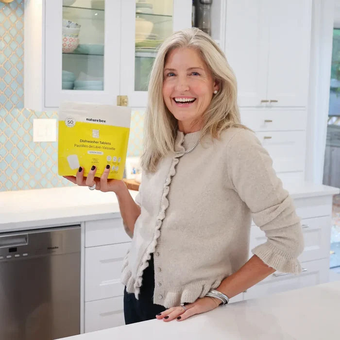 NATURE BEE Dishwasher Tablets Lemon | MADE IN CANADA | Nature Bee