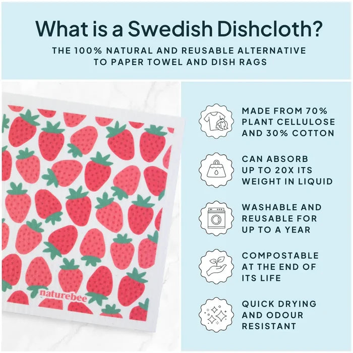 NATURE BEE Swedish Dishcloths