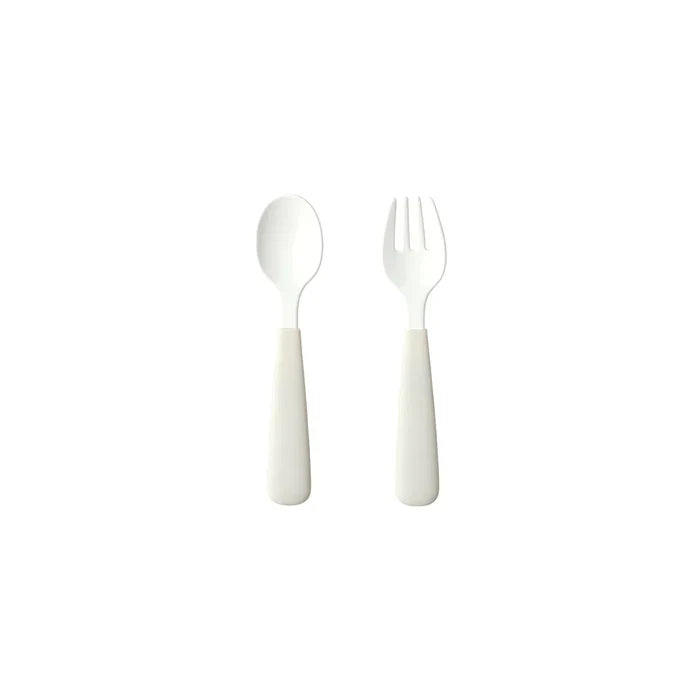 NEST  Spoon & Fork - White