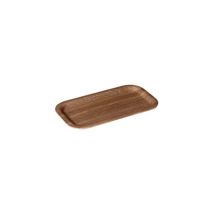Nonslip Slim Tray in Teak : Small 9x5